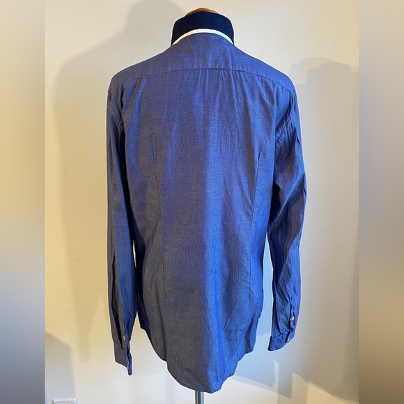 Zara Man Layered Collar Dress Shirt - Picture 4 of 5